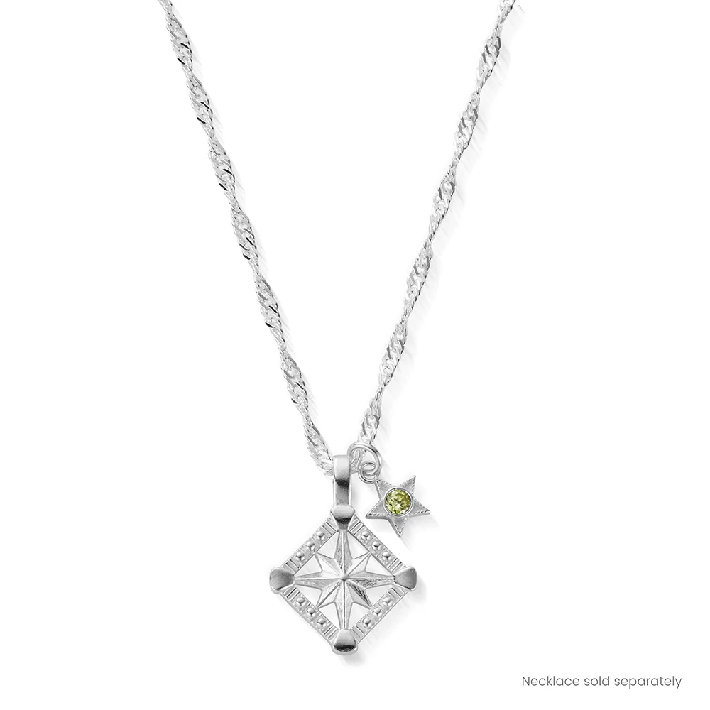 August Mini Star Birthstone Pendant Charm - Image 5