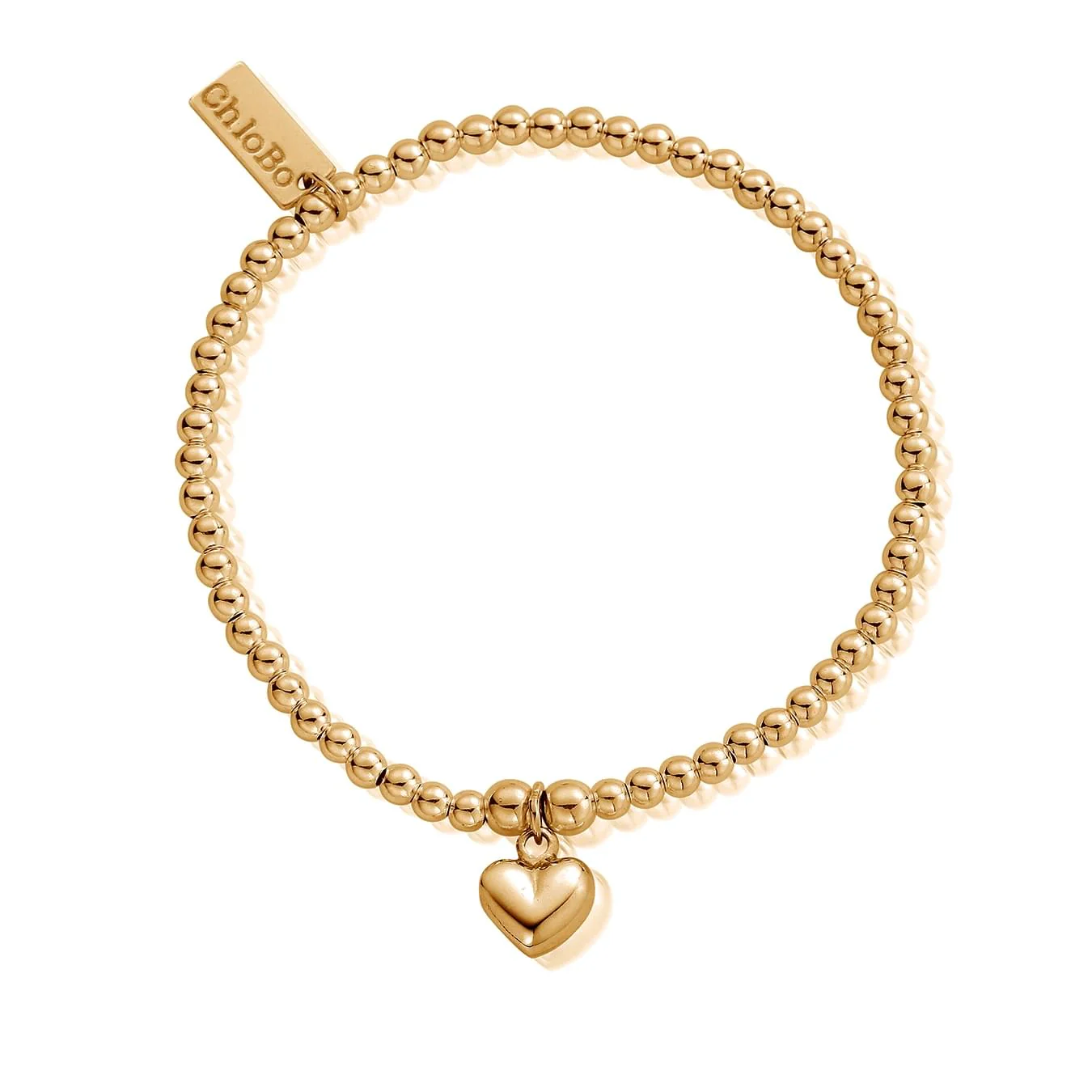 Cute Charm Puffed Heart Bracelet - Image 7