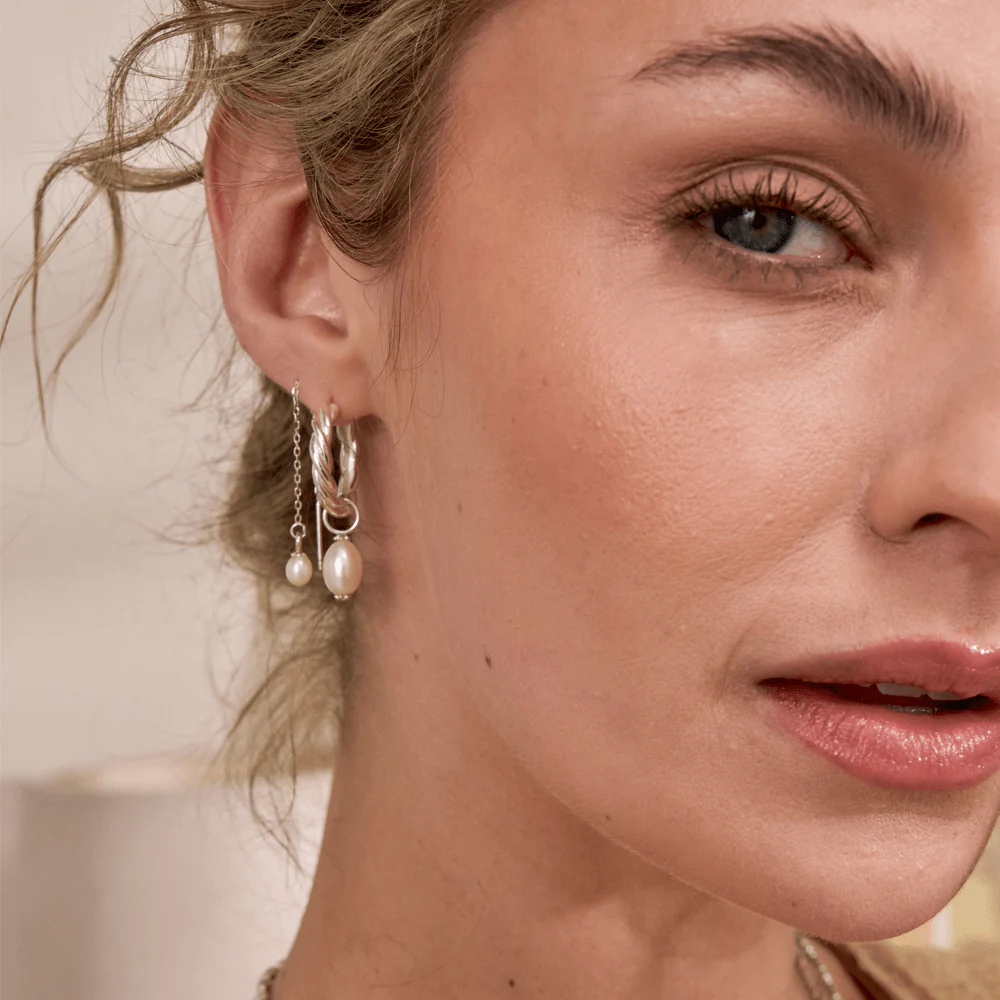 Ethereal Pearl Drop Earrings - Image 8