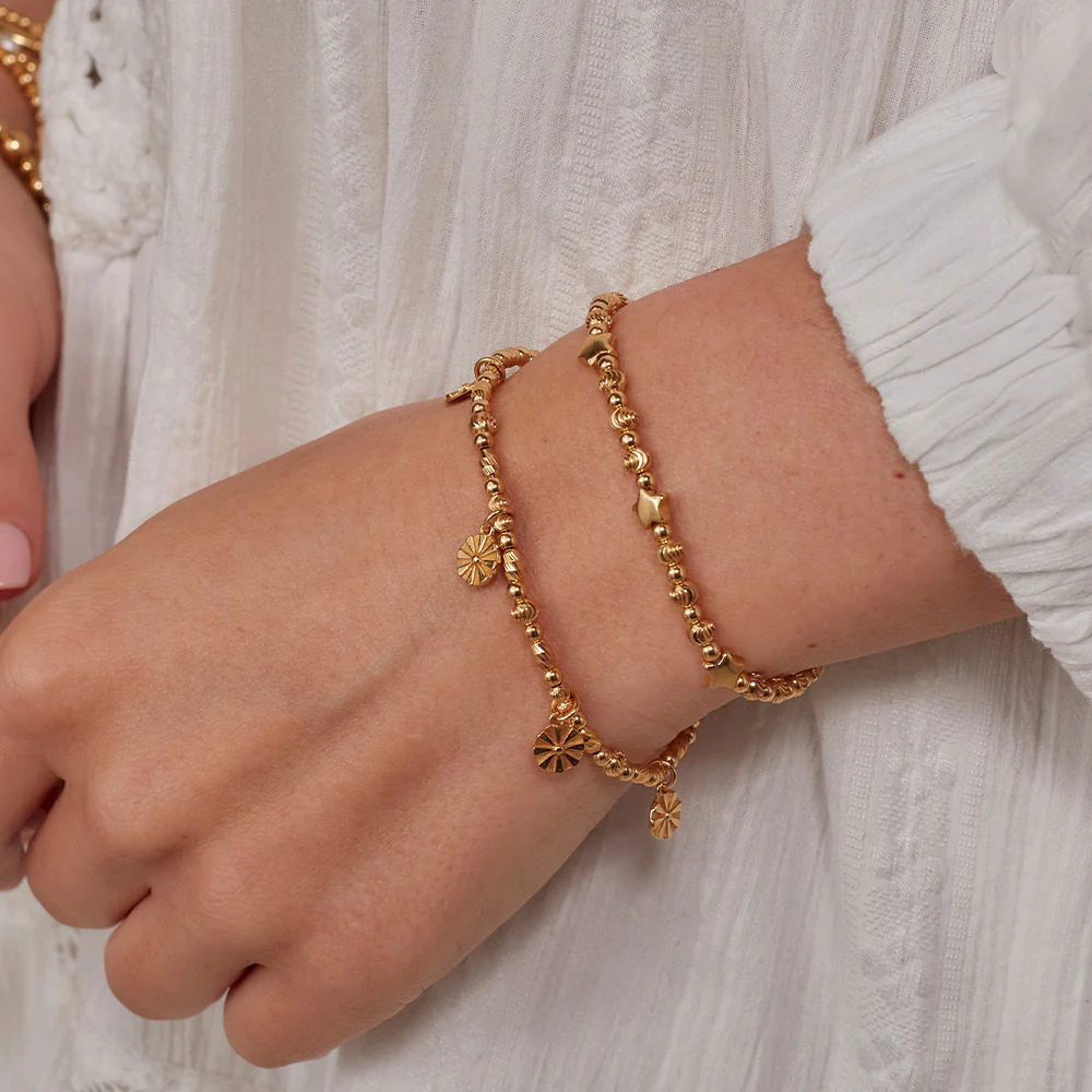 Multi Inset Star Bracelet - Image 2