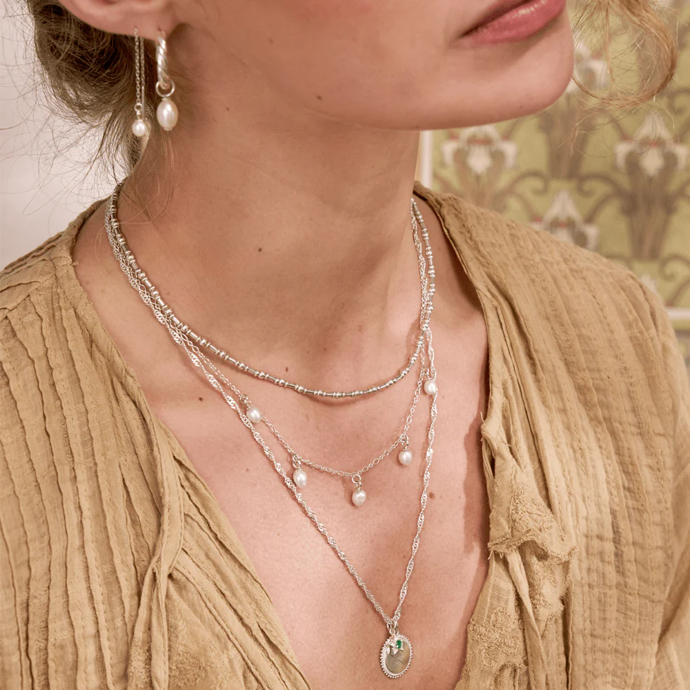 Ocean Pearl Hoops - Image 8