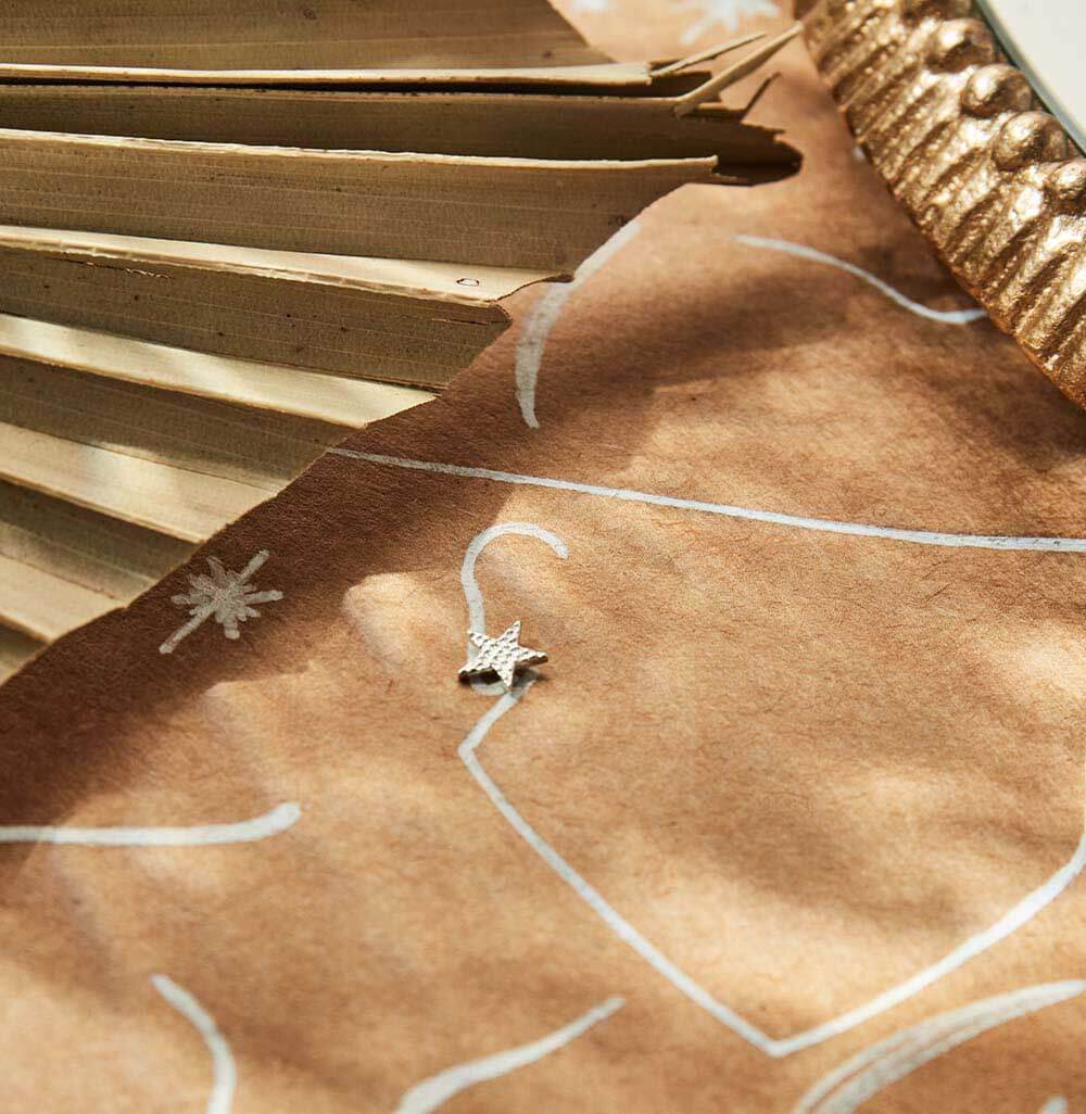 Sparkle Star Stud Earrings - Image 3