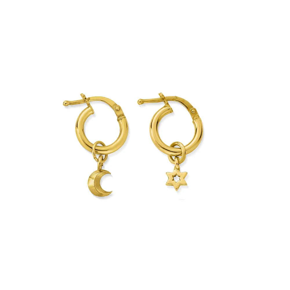 Wisdom & Guidance Small Hoop Earrings - Image 8